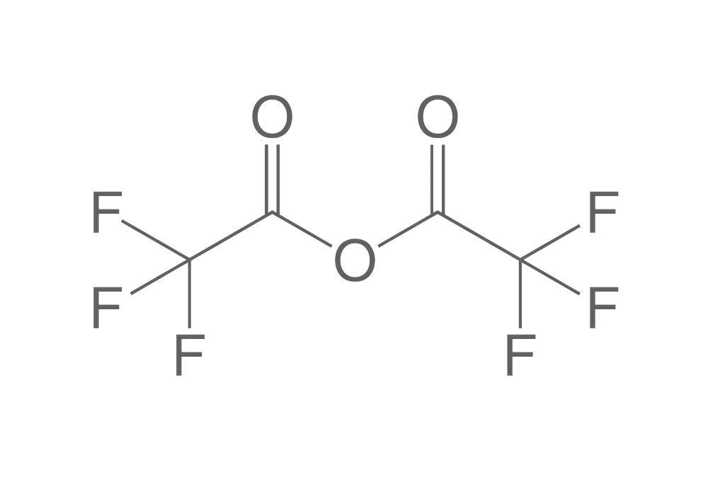 Trifluoroacetic anhydride, min. 99 %, for GC, 100 g, glass - Luminix Health