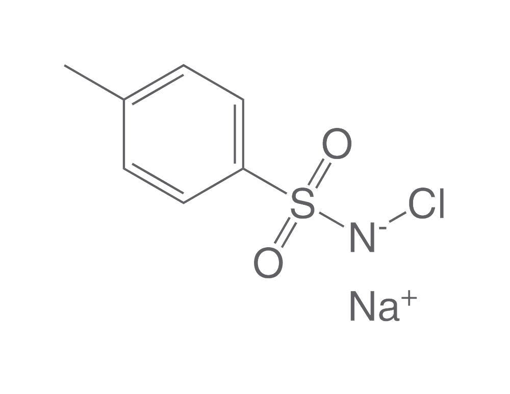 Chloramine T trihydrate, min. 98 %, p.a., 250 g, plastic - Luminix Health