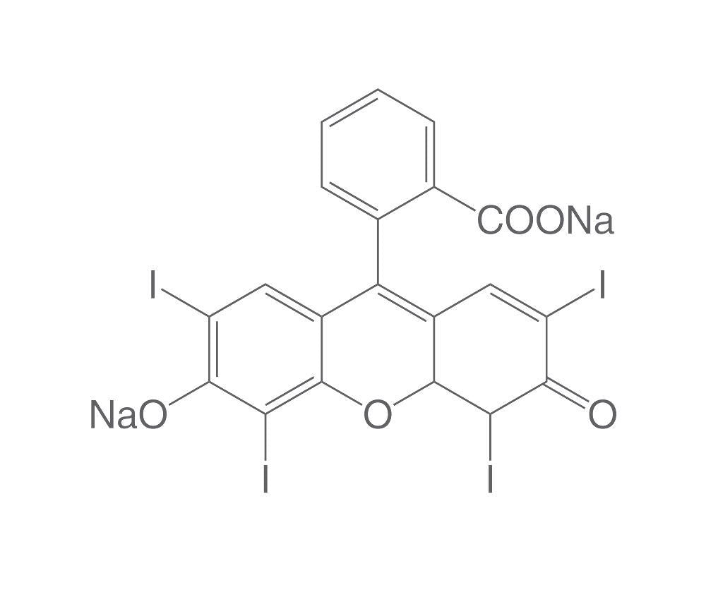 Erythrosin B (C.I. 45430), for microscopy, 5 g, glass - Luminix Health
