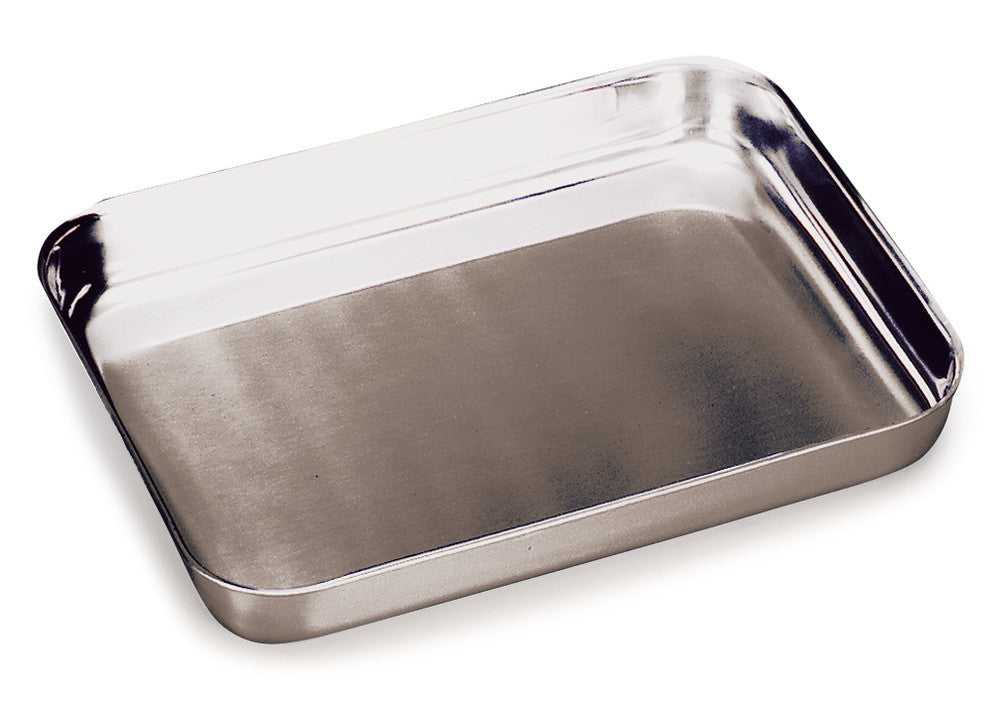 Rotilabo®-spillage tub, stainless steel, L 350 x W 250 x H 50 mm, 1 unit(s) - Luminix Health