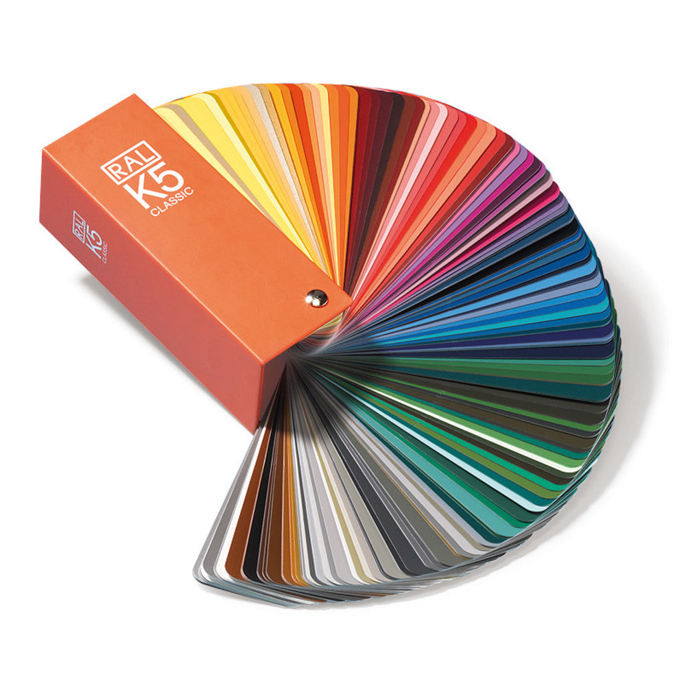 Standard colour selection fan RAL K5, 213 colour cards, mat fin., 1 unit(s) - Luminix Health