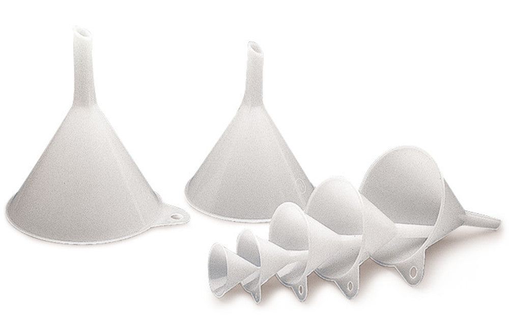Rotilabo®-plastic funnel, HDPE, Ø top 60 mm, height 80 mm, 1 unit(s) - Luminix Health