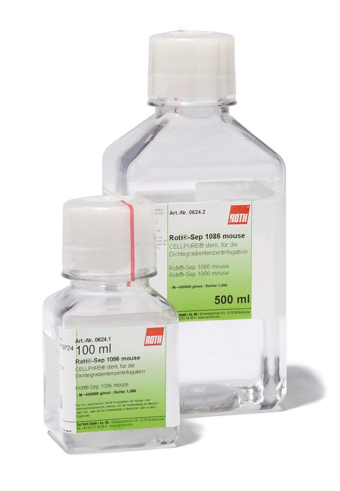 ROTI®Sep 1086 mouse, sterile, for density gradient centrifugation, 100 ml - Luminix Health