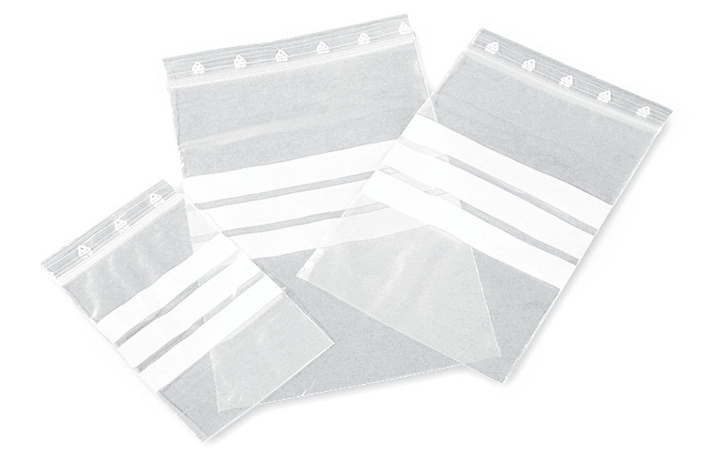 Rotilabo®-sample bags, LDPE, press down, on strip to seal,100x150mm - Luminix Health