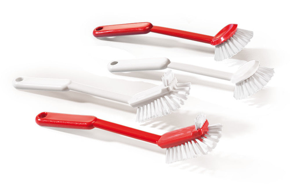 Rotilabo®-dish washing brushes set, with nylon bristles 6.6, length 280 mm - Luminix Health