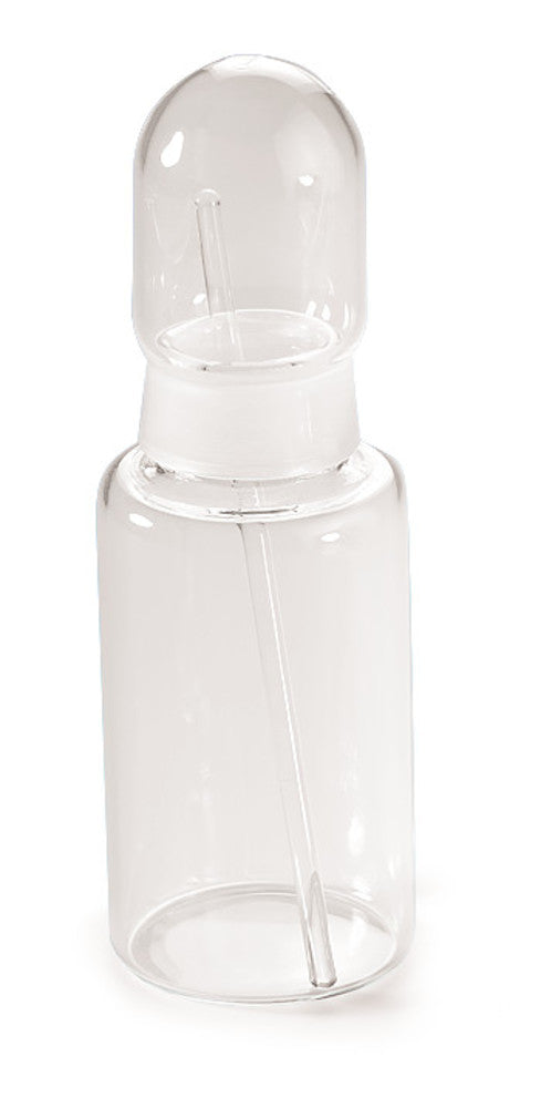 ROTILABO® Canada balsam bottle, w. loose ground cap and glass rod, 60 ml - Luminix Health