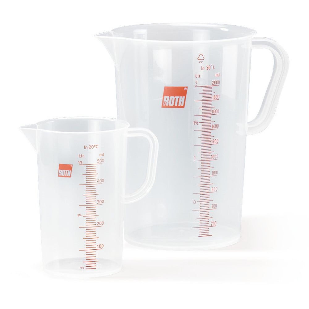 Rotilabo®-measuring beaker, PP, 3000 ml, 1 unit(s) - Luminix Health