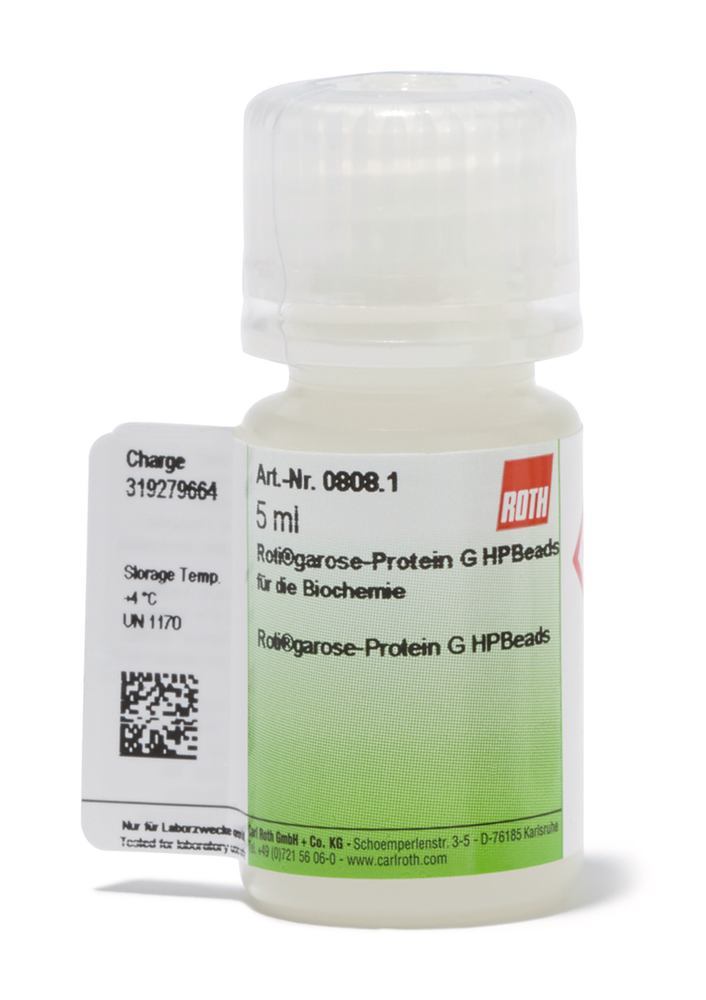 ROTI®Garose-Protein G HPBeads, for biochemistry, 5 ml, plastic - Luminix Health