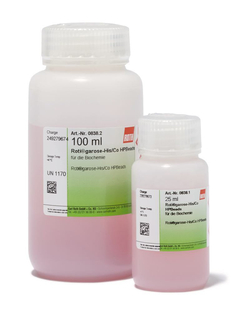 ROTI®Garose-His/Co HPBeads, for biochemistry, 25 ml, plastic - Luminix Health