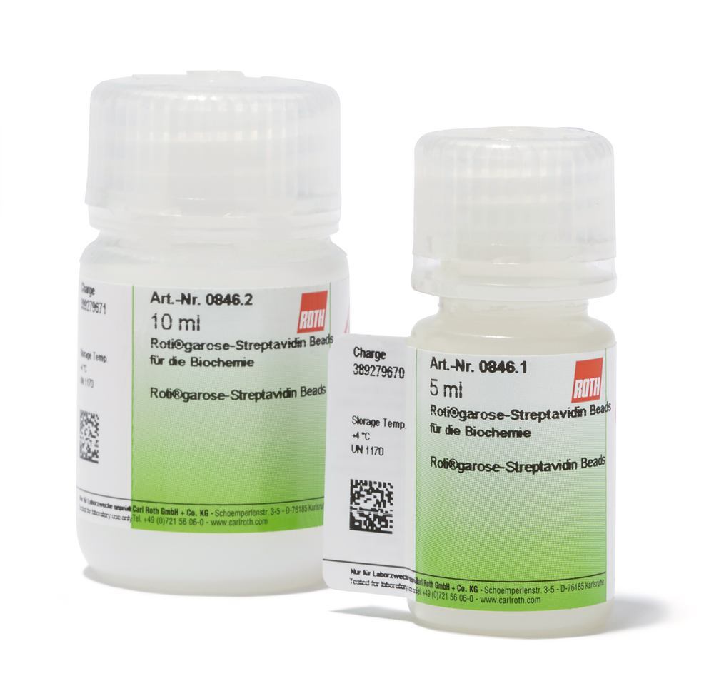 ROTI®Garose-Streptavidin Beads, for biochemistry, 5 ml, plastic - Luminix Health