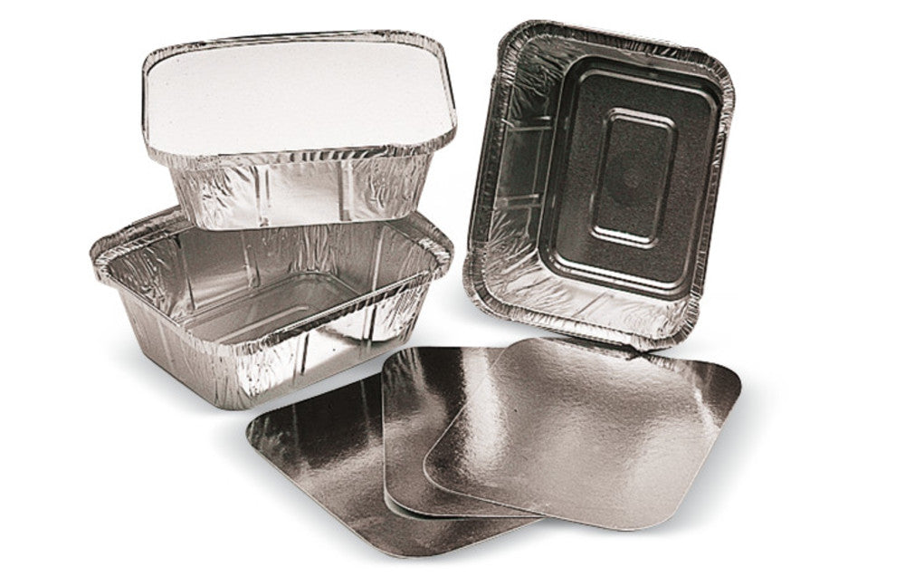 Rotilabo®-aluminium bowls, 250 ml, with cardboard lid, 100 unit(s) - Luminix Health