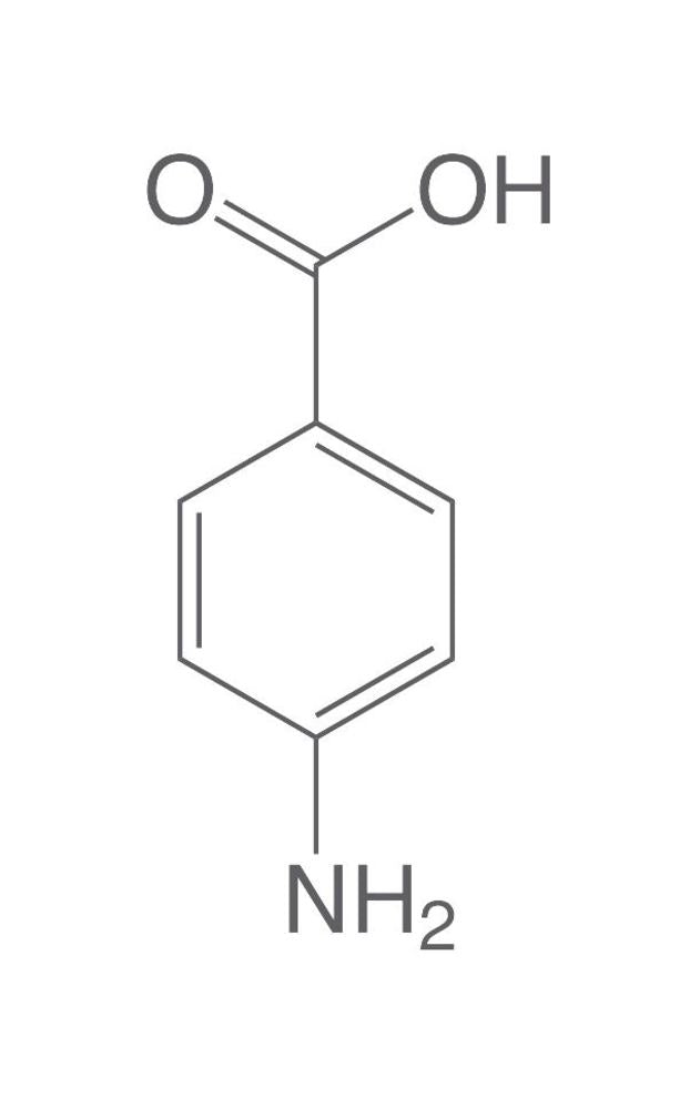 4-Aminobenzoic acid, min. 98,5 %, for synthesis, 50 g, plastic - Luminix Health