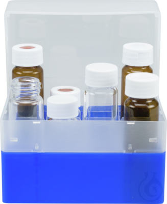 Container f. vials N24, 16 pos.