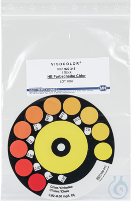 VISO HE Colour comparison disk Chlorine