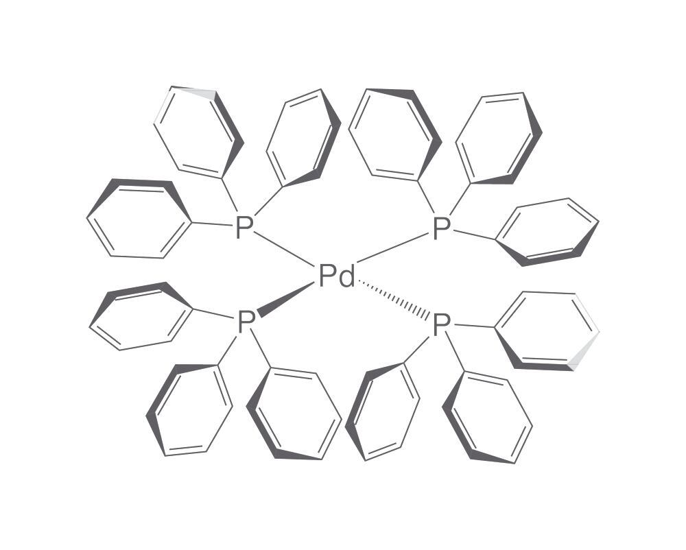 Tetrakis(triphenylphosphine)palladium(0), min. 98 %, 1 g, glass - Luminix Health