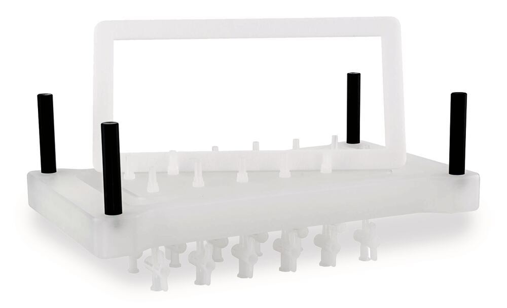 Lid with gasket, 12 pos., for SPE vacuum manifolds, 1 unit(s) - Luminix Health