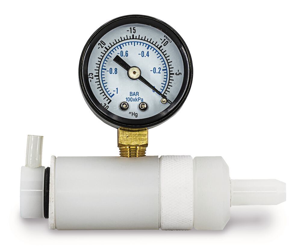 Vacuum Gauge with accessories, for SPE vacuum manifolds, 1 unit(s) - Luminix Health