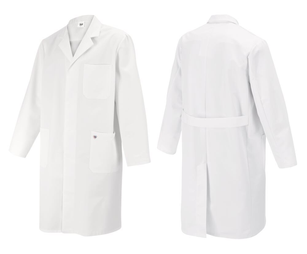 1619 men's lab coat, size 52, 50% cotton, 50% polyester, 1 unit(s) - Luminix Health
