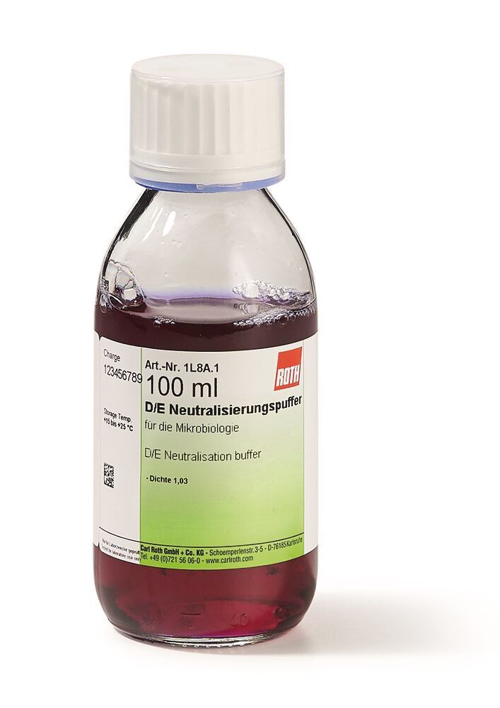 D/E Neutralising buffer, ready-to-use, 1 l, septum bottle - Luminix Health