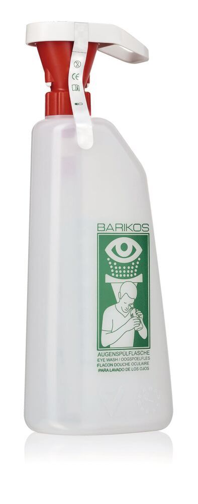 BARIKOS KS eye wash bottle 620 ml, Acc. to EN 15154-4, 1 unit(s) - Luminix Health