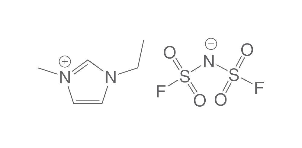 1-Ethyl-3-methyl-imidazolium, bis(fluorosulfonyl)imide (EMIM FSI), 10 g, glass - Luminix Health