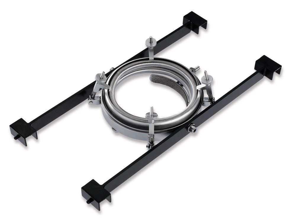 Flat flange mount for grid stands, DN100, L 35.3 cm, 1 unit(s) - Luminix Health