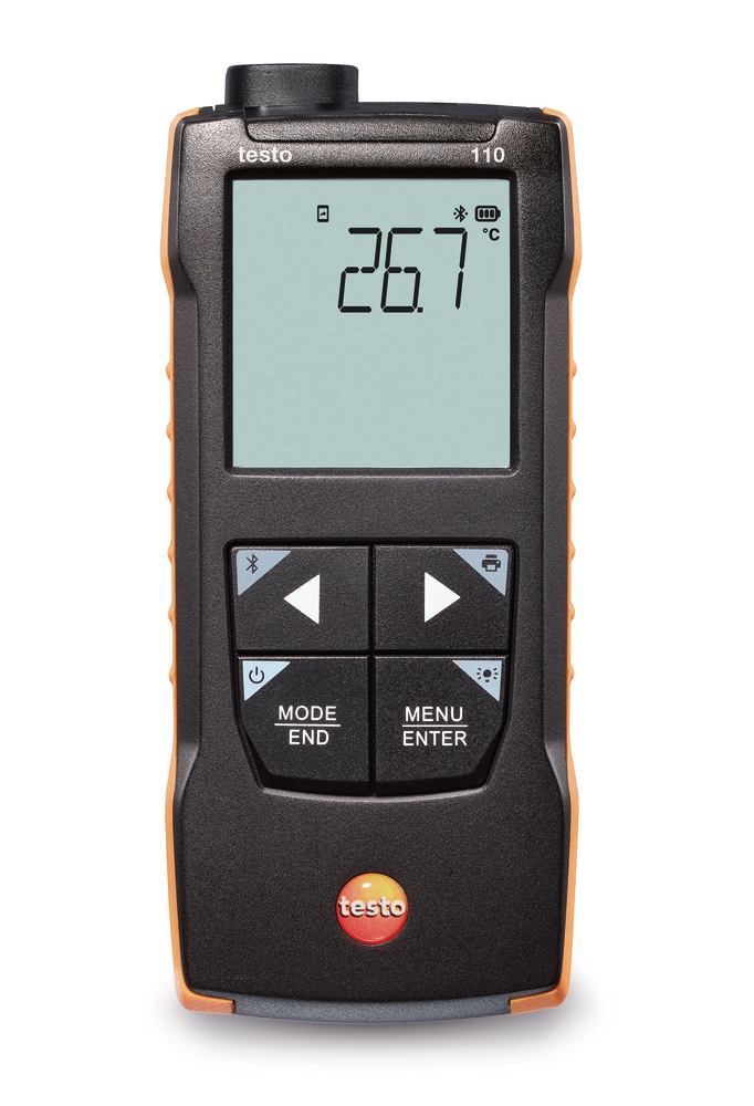 Temperature measuring device, testo 110, 1 unit(s) - Luminix Health