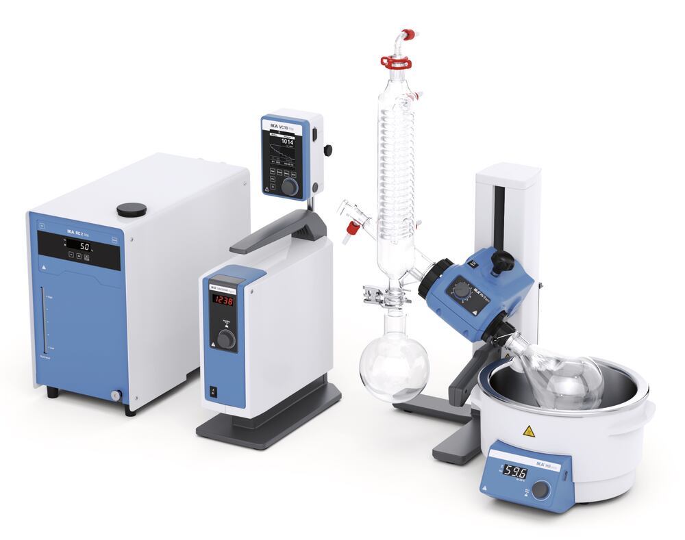 RV 3 pro V-C rotary evaporator, Complete package, coated glassware, 1 unit(s) - Luminix Health