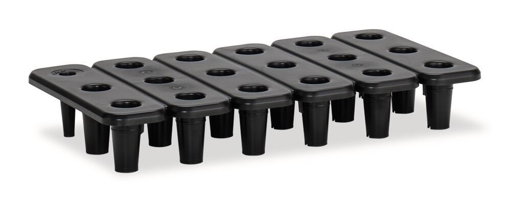 PE grate for shelf collect trays, D 60cm, 60 x 32 x 10 cm, 1 unit(s) - Luminix Health