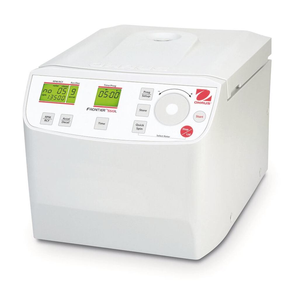 Frontier FC5513 microlitre centrifuge, 200-13,500/min, 17,317 x g, air-cooled - Luminix Health