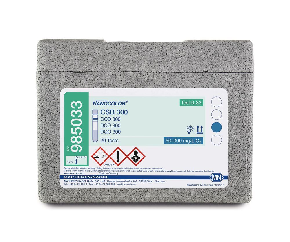 NANOCOLOR® round cuvette test, COD 300, 1 unit(s) - Luminix Health