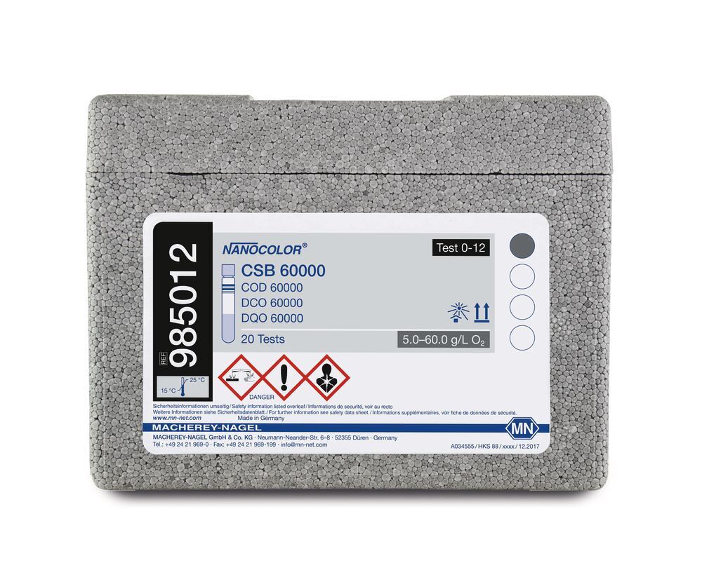 NANOCOLOR® round cuvette test, COD 60,000, 1 unit(s) - Luminix Health
