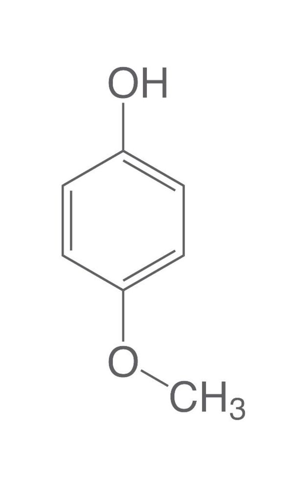 4-Methoxyphenol, min. 99 %, 100 g, glass - Luminix Health