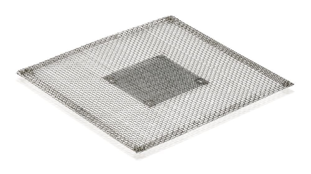 Wire support, 200 x 200 mm, With stainless steel centre, 60 x 60 mm, 1 unit(s) - Luminix Health