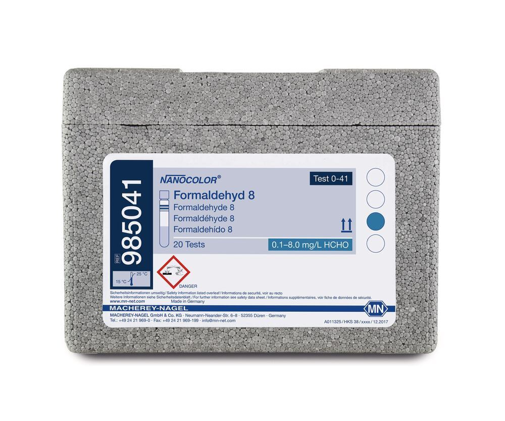 NANOCOLOR® round cuvette test , Formaldehyde 8, 1 unit(s) - Luminix Health