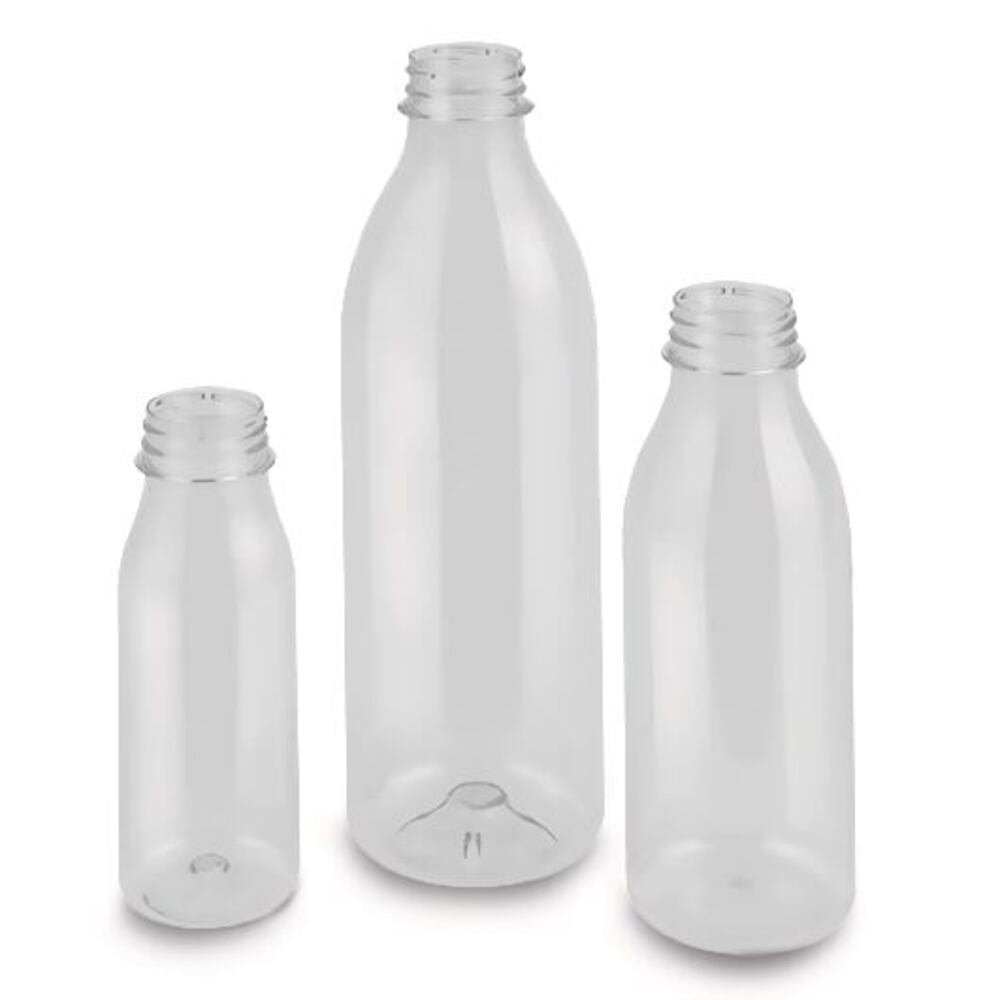 Wide mouth bottles, PET, 1000 ml , 4 unit(s) - Luminix Health