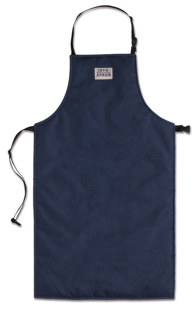 Cryogenic industrial work apron, Dark blue, length 107 cm, 1 unit(s) - Luminix Health