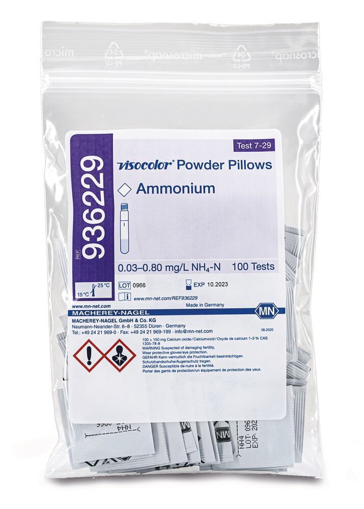 VISOCOLOR Powder Pillows, Ammonium, 1 unit(s) - Luminix Health