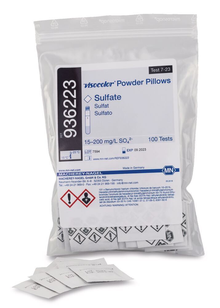 VISOCOLOR Powder Pillows, Sulphate, 1 unit(s) - Luminix Health