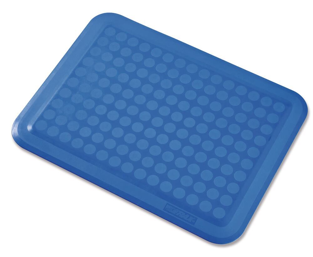 Notrax ergonomic workplace mat, 526 Sani-Flex, blue, 46x61 cm, 1 unit(s) - Luminix Health