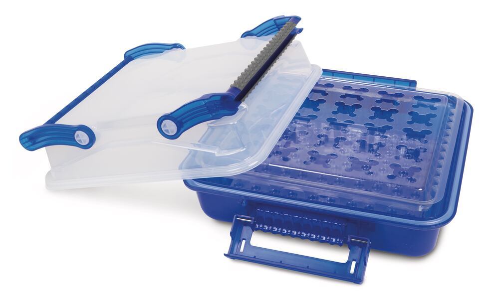 DuraPorter® XL safety container, Blue, 40.64 x 41.28 x 17.78 cm, 1 unit(s) - Luminix Health