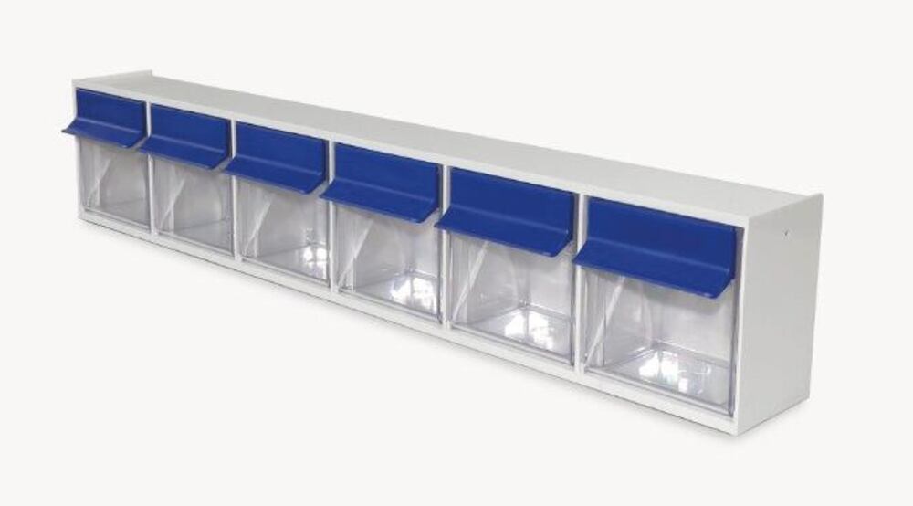 MultiStore storage containers, 6 compartments, 1 unit(s) - Luminix Health
