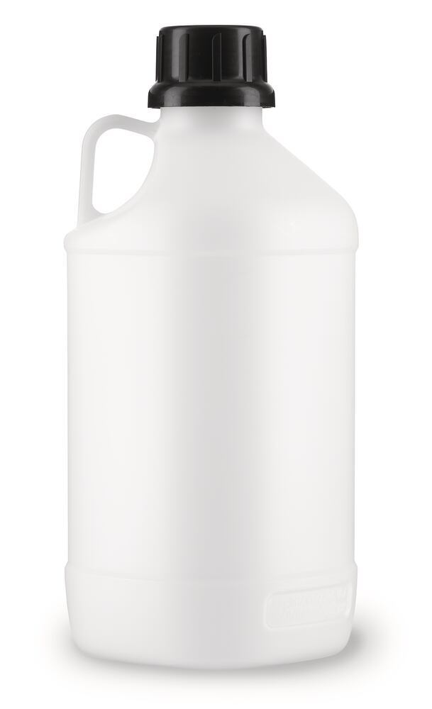 Narrow mouth bottle 308/310 natural colours, 2500 ml, small handle - Luminix Health