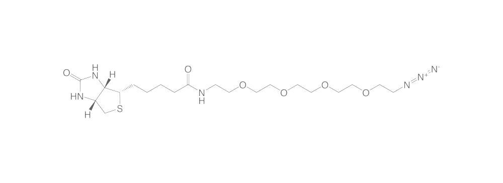 Biotin-PEG4-azide, min. 95 %, 5 mg, plastic - Luminix Health