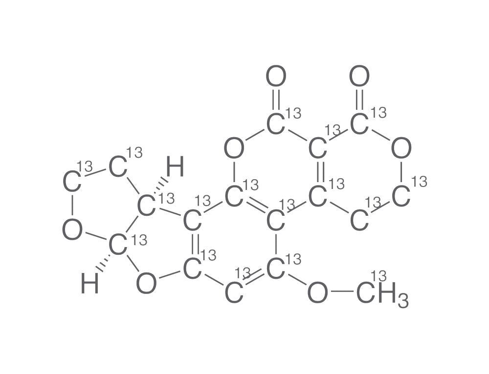13C17-Aflatoxin G2, 0.5 µg/ml in acetonitrile, 1.2 ml, glass - Luminix Health