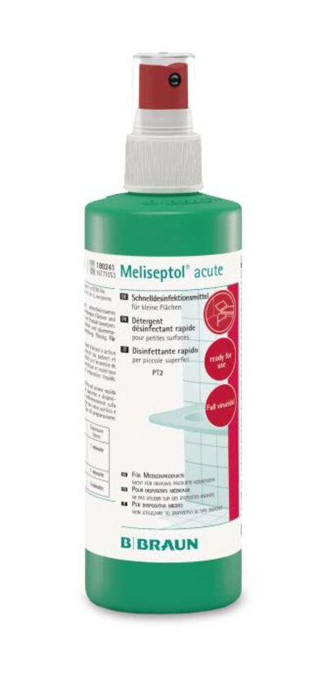 Meliseptol®, spray bottle, With spray nozzle, 250 ml, 250 ml - Luminix Health