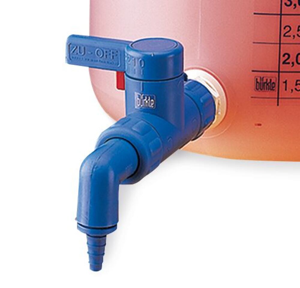Draincock, 3/4 inch, Ø 6-8 mm, PP, no conductivity, 1 unit(s) - Luminix Health