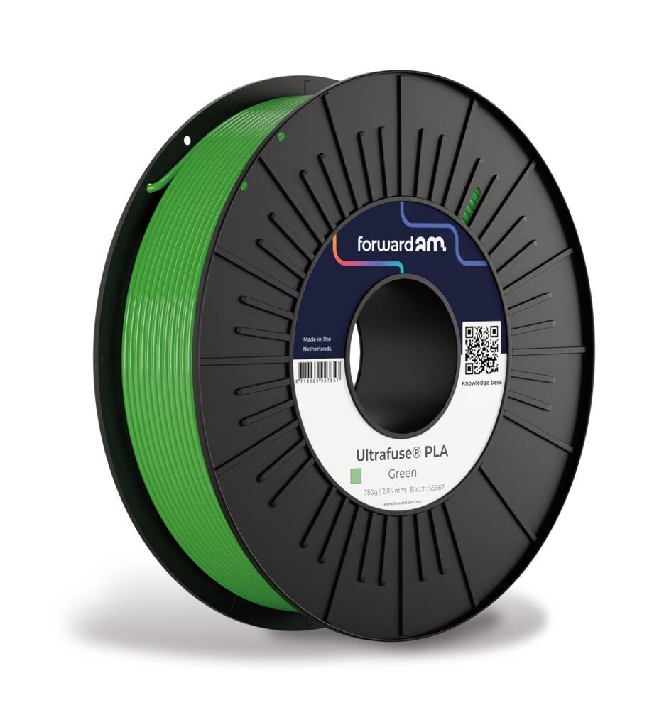Bedrock 3D PLA Green, 2.85mm, 750 g - Luminix Health