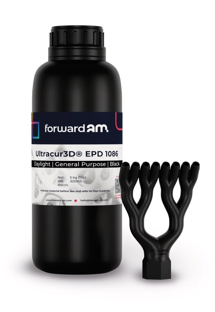 Ultracur3D® EPD 1086 (Black), 5 kg - Luminix Health