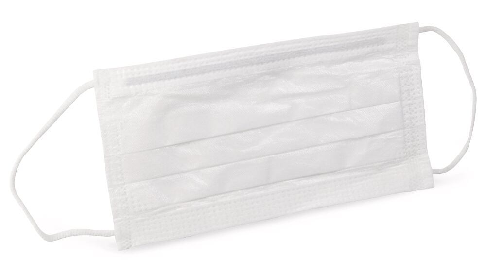 Kimtech M3 pleat-style face mask, Ear loops, 23 cm, non-sterile, 500 unit(s) - Luminix Health